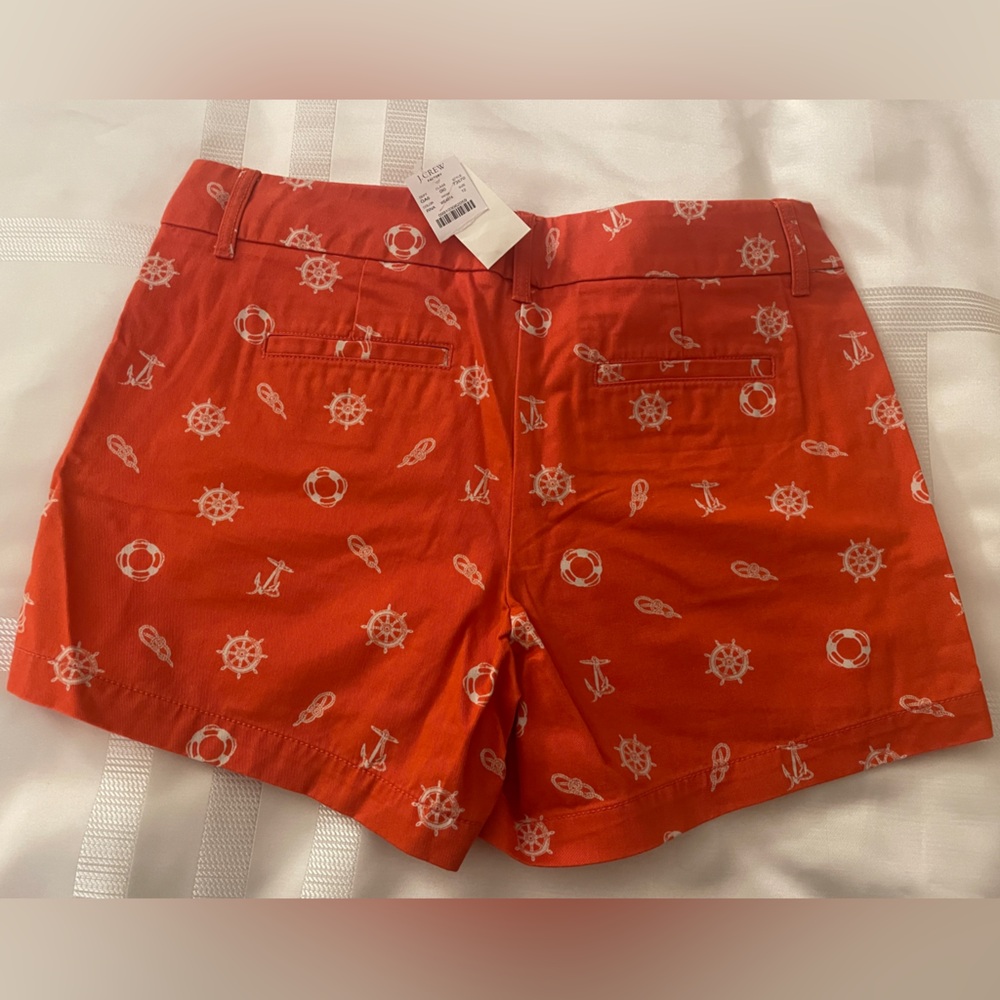 NWT J. Crew 100% Cotton Chino Shorts - Picture 2 of 4
